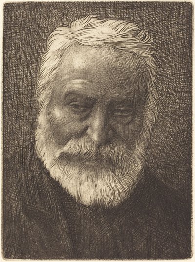 Victor Hugo, 2ª placa de Alphonse Legros