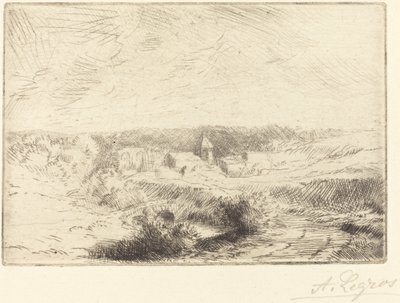 Pueblo de Wimille, cerca de Boulogne de Alphonse Legros