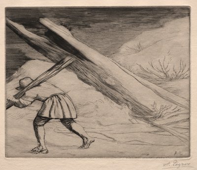 Invierno 1ª Placa de Alphonse Legros