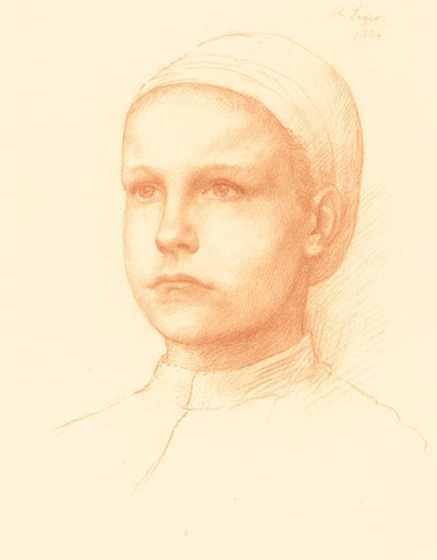 Joven campesina de Alphonse Legros