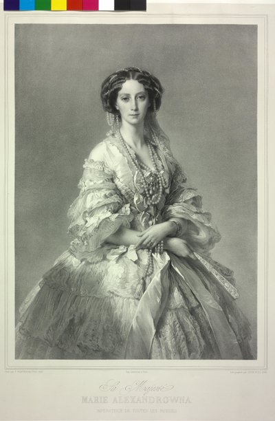Princesa de Hesse-Darmstadt Marie de Alphonse Leon Noel