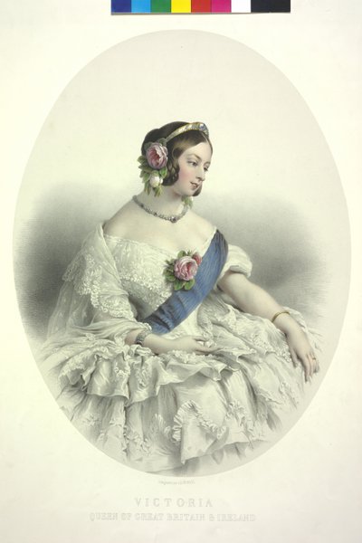 Reina de Gran Bretaña Victoria de Alphonse Leon Noel