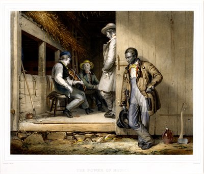 El Poder de la Música, 1848 de Alphonse Leon Noel
