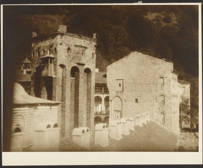 [Monasterio de Chiliándari, Monte Athos]. de Alphonse Maria Mucha