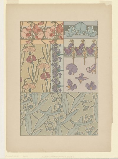 Documentos Decorativos: Lámina 41 de Alphonse Mucha