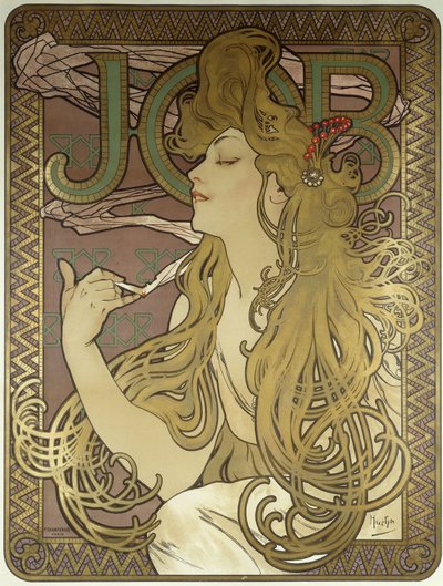 Job, 1896 de Alphonse Mucha