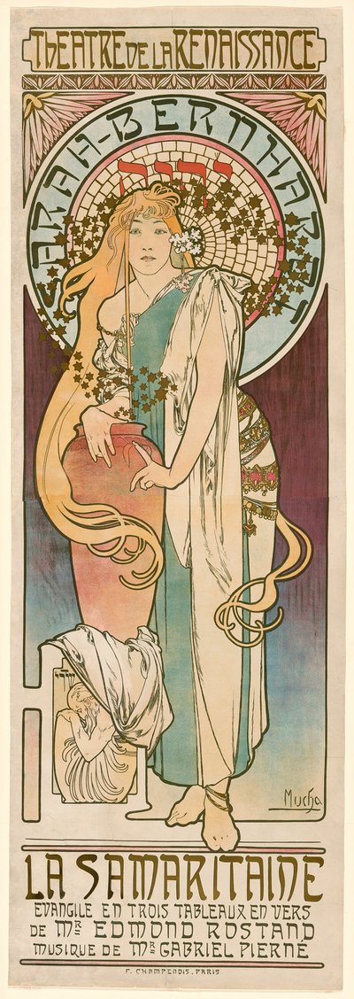 La Samaritana de Alphonse Marie Mucha