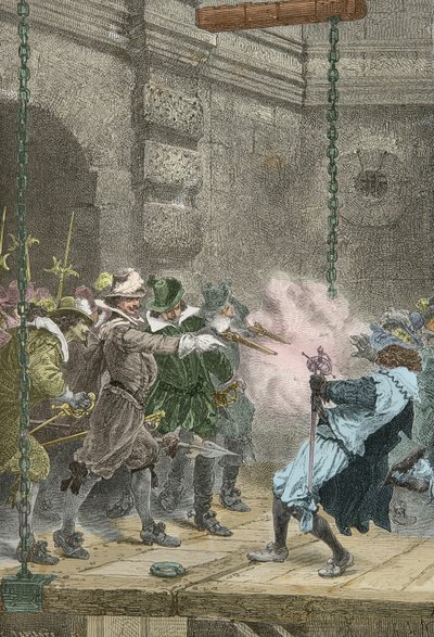 Asesinato de Concino Concini de Alphonse Marie de Neuville
