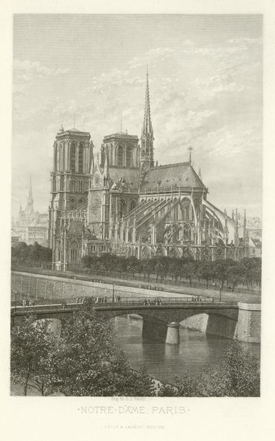 Notre-Dame, París de Alphonse Marie de Neuville
