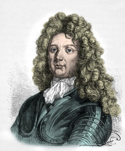 Retrato de Sébastien Le Prestre, marqués de Vauban (Grabado) de Alphonse Marie de Neuville