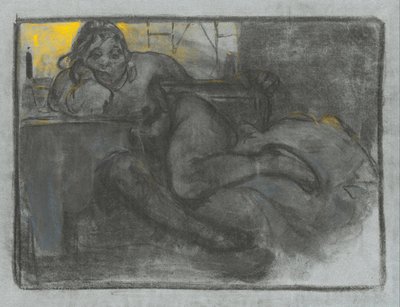 Absenta (Estudio de una Mujer) de Alphonse Mucha