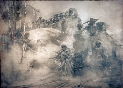 La fiesta de la cosecha eslava de Alphonse Mucha