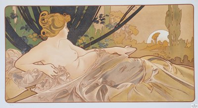 Amanecer, 1899 de Alphonse Mucha