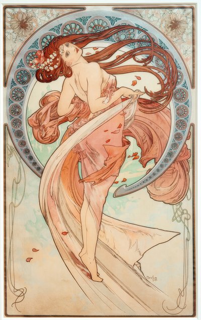 El baile de Alphonse Mucha