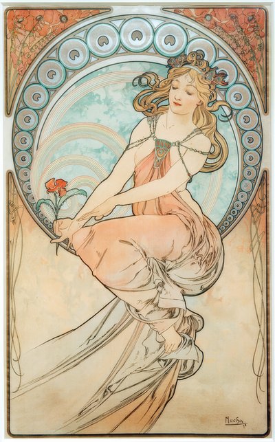 La pintura de Alphonse Mucha