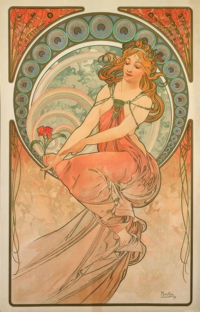 La pintura de Alphonse Mucha