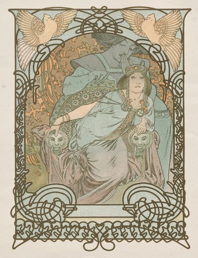 Ilsee, Princesse de Tripoli de Alphonse Mucha