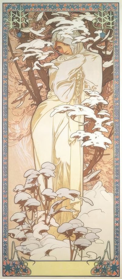 El Invierno de Alphonse Mucha