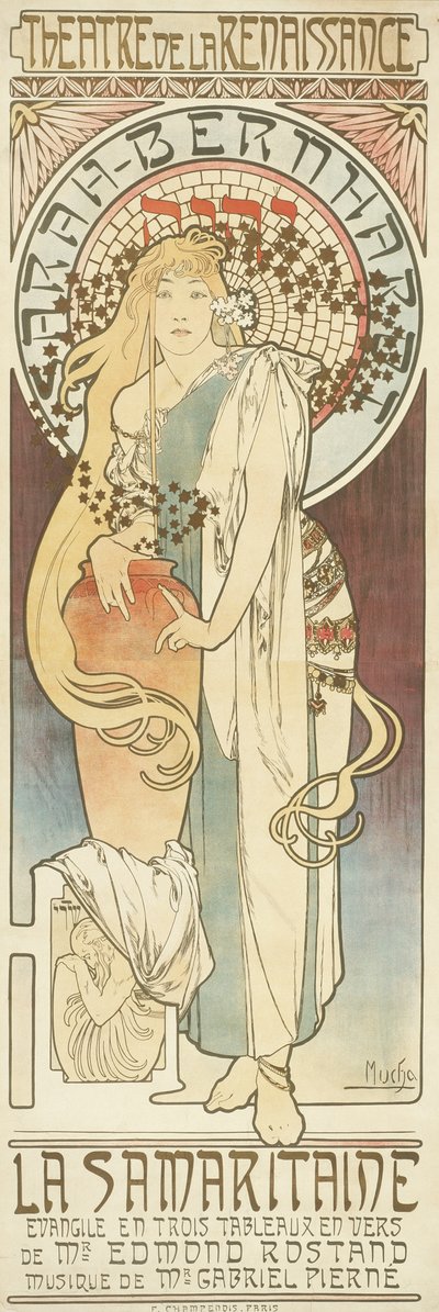 La Samaritaine, 1897 de Alphonse Mucha