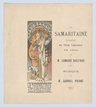 La Samaritana, 1897 de Alphonse Mucha