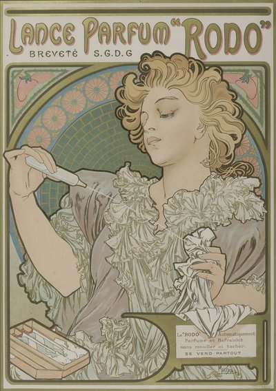 Lance Parfum Rodo de Alphonse Mucha
