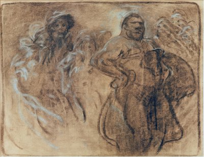 Hombre de Alphonse Mucha