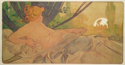 Amanecer de Alphonse Mucha