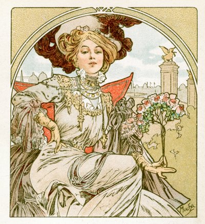Exposición de París, 1900 de Alphonse Mucha