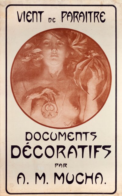 Cartel de Alphonse Mucha - Colección privada de Alphonse Mucha