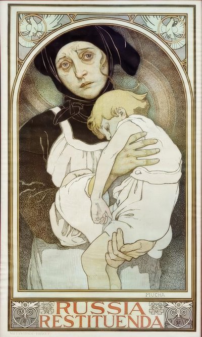 Rusia restituenda de Alphonse Mucha