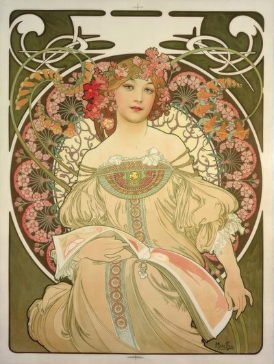Ensueño de Alphonse Mucha