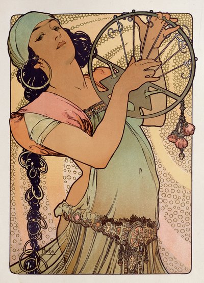 Salomé, 1897 de Alphonse Mucha