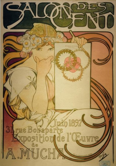 Salón de los Cien de Alphonse Mucha
