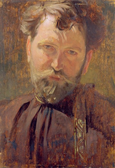 Autorretrato de Alphonse Mucha