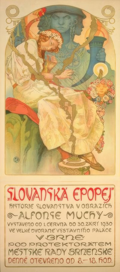 Epopeya eslava de Alphonse Mucha