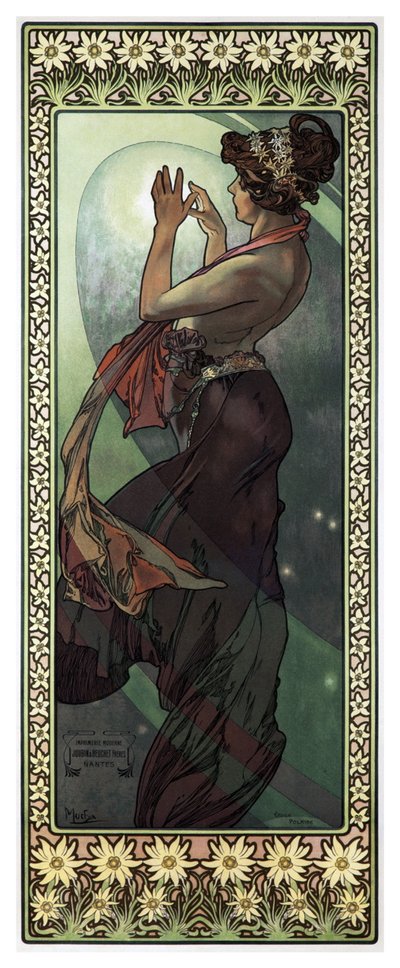 Estrellas: La Luna de Alphonse Mucha
