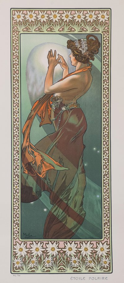 Étoile Polaire La Estrella del Norte, 1902 de Alphonse Mucha