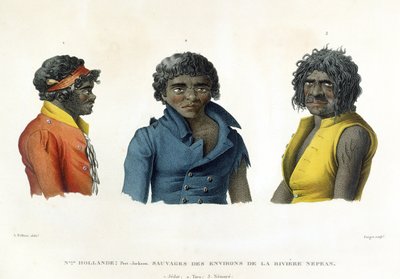 Port Jackson, Nueva Holanda: Nativos de la región del río Nepean, de 
