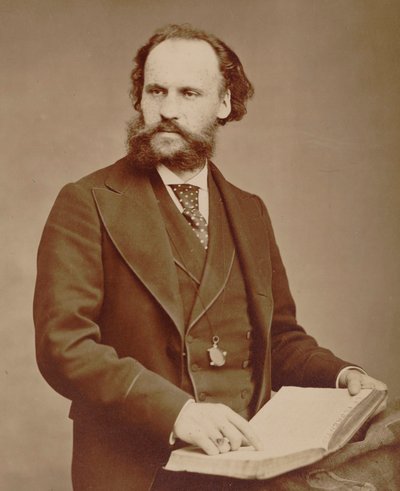 Retrato del compositor Charles Lenepveu 1840-1910, 1875 de Alphonse Terpereau