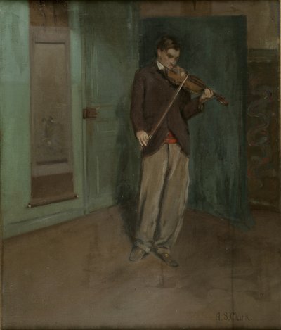 Violinista de Alson Skinner Clark