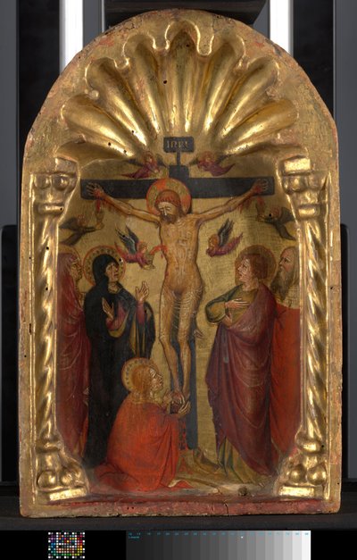 Crucifixión de Altichiero da Verona (follower of)
