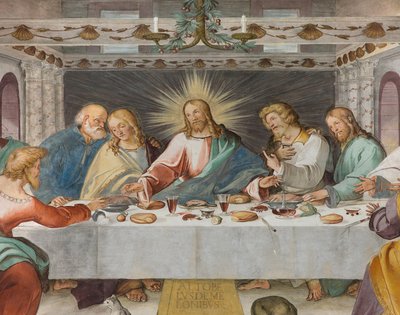 Presbiterio, Octavo Tramo Sur, Última Cena, Altobello Melone de Altobello Melone