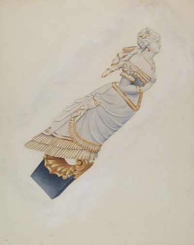 Figura de proa: "Belle of Bath" de Alton K. Skillin