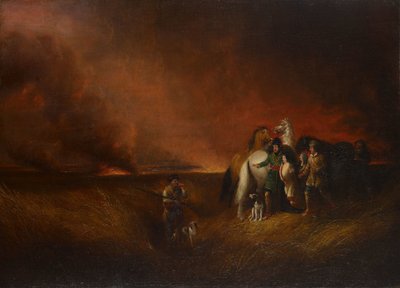 La pradera en llamas de Alvan Fisher
