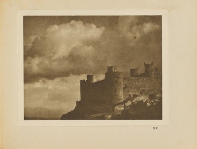 Las nubes y el castillo de Alvin Langdon Coburn