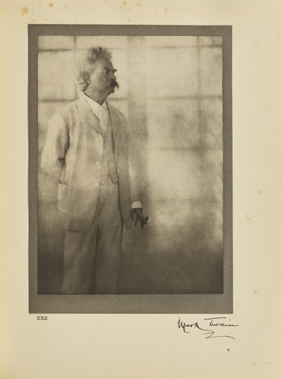 Mark Twain (Samuel Langhorne Clemens) de Alvin Langdon Coburn