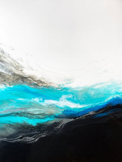 Olas abstractas del océano profundo de Alyson Storms