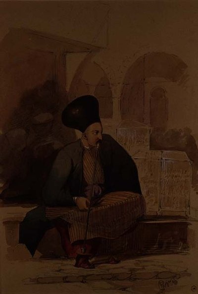 Un comerciante armenio de Amadeo Preziosi