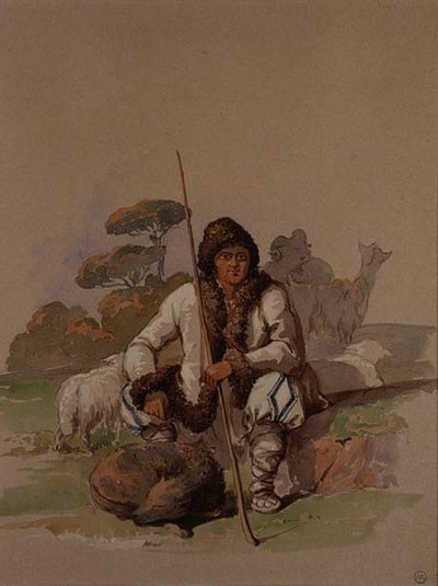 Pastor, c.1855 de Amadeo Preziosi