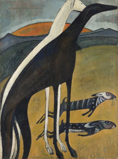 Galgos, 1911 de Amadeo de Souza Cardoso